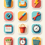 Household & Chores - Sticker Sheet v15